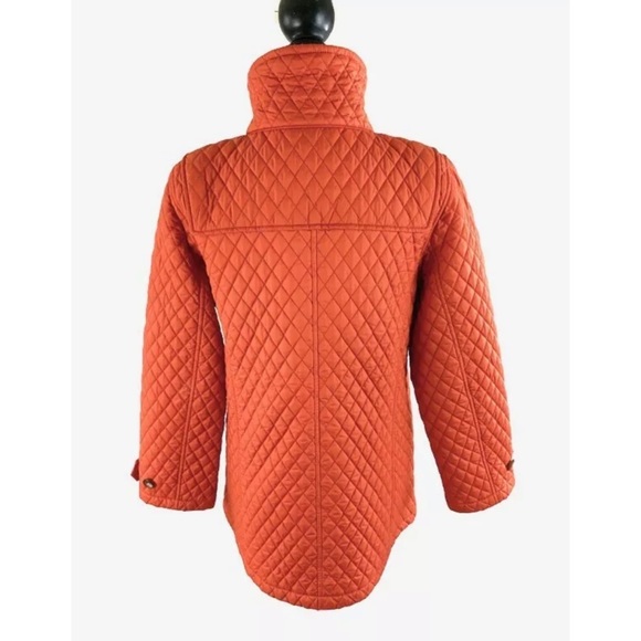 NAUTICA Orange Quilted Coat - Picture 3 of 4